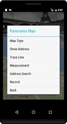 Panorama Map android App screenshot 0